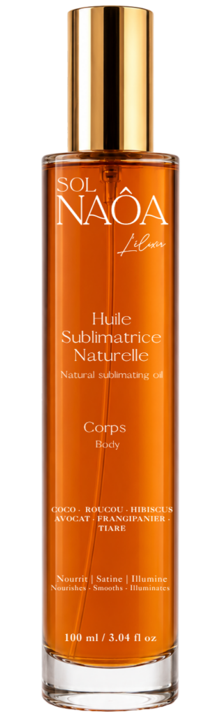 Flacon huile Sol Naôa